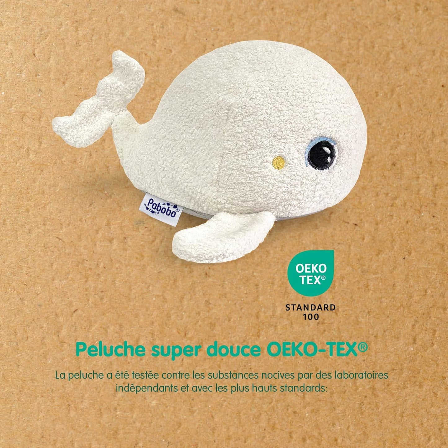 peluche veilleuse beluga