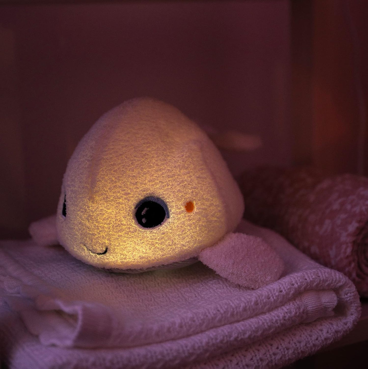 peluche veilleuse beluga